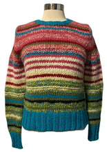 Load image into Gallery viewer, Y2K chunky striped sweater
