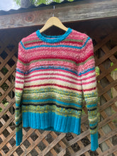 Load image into Gallery viewer, Y2K chunky striped sweater
