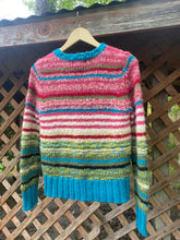 Load image into Gallery viewer, Y2K chunky striped sweater
