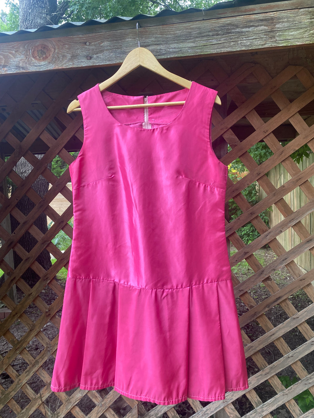 1970’s Barbie pink handmade dress