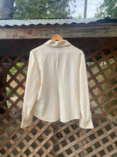 Load image into Gallery viewer, 1990’s cream button up blouse
