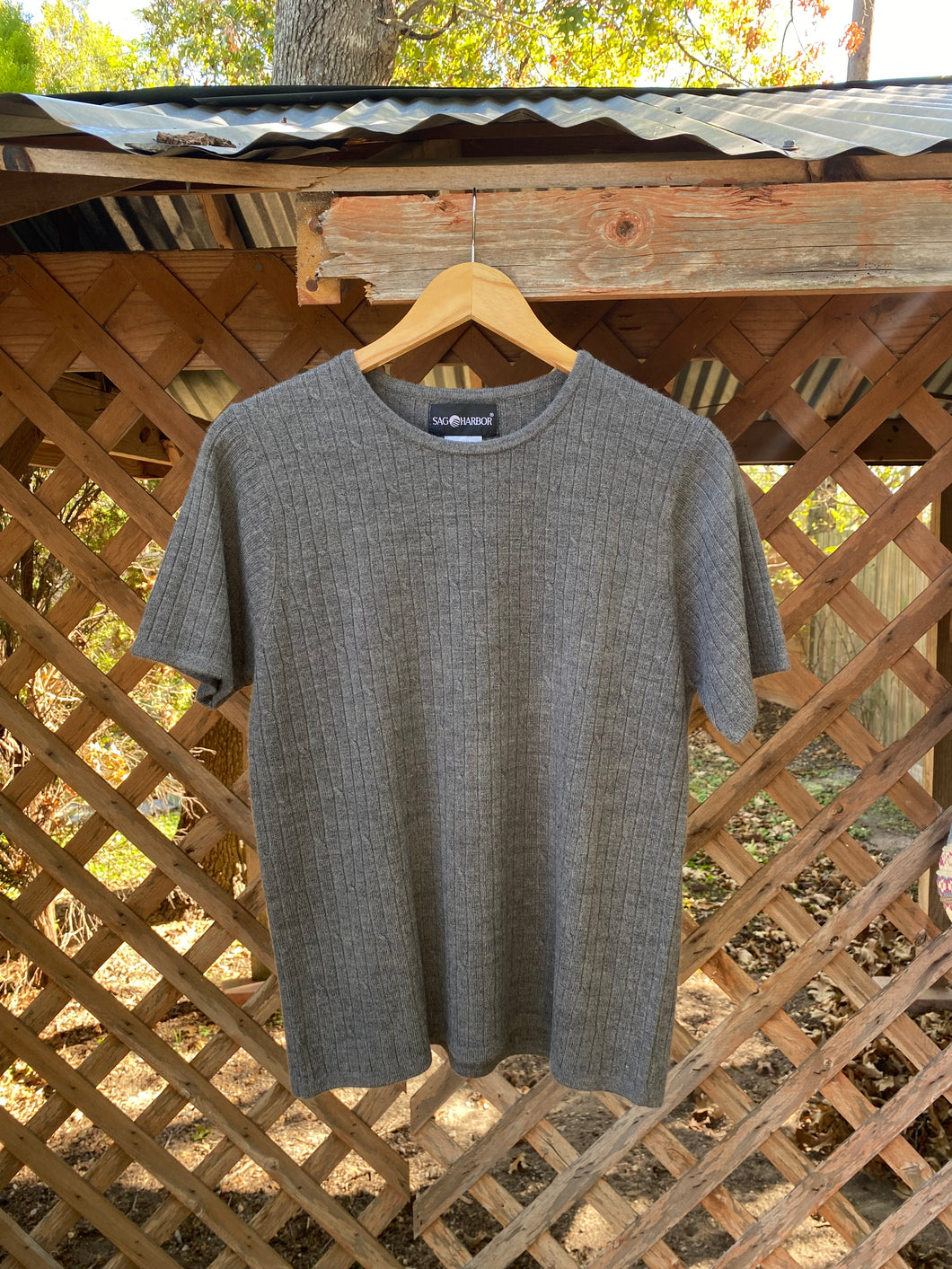 1990’s grey sweater tee