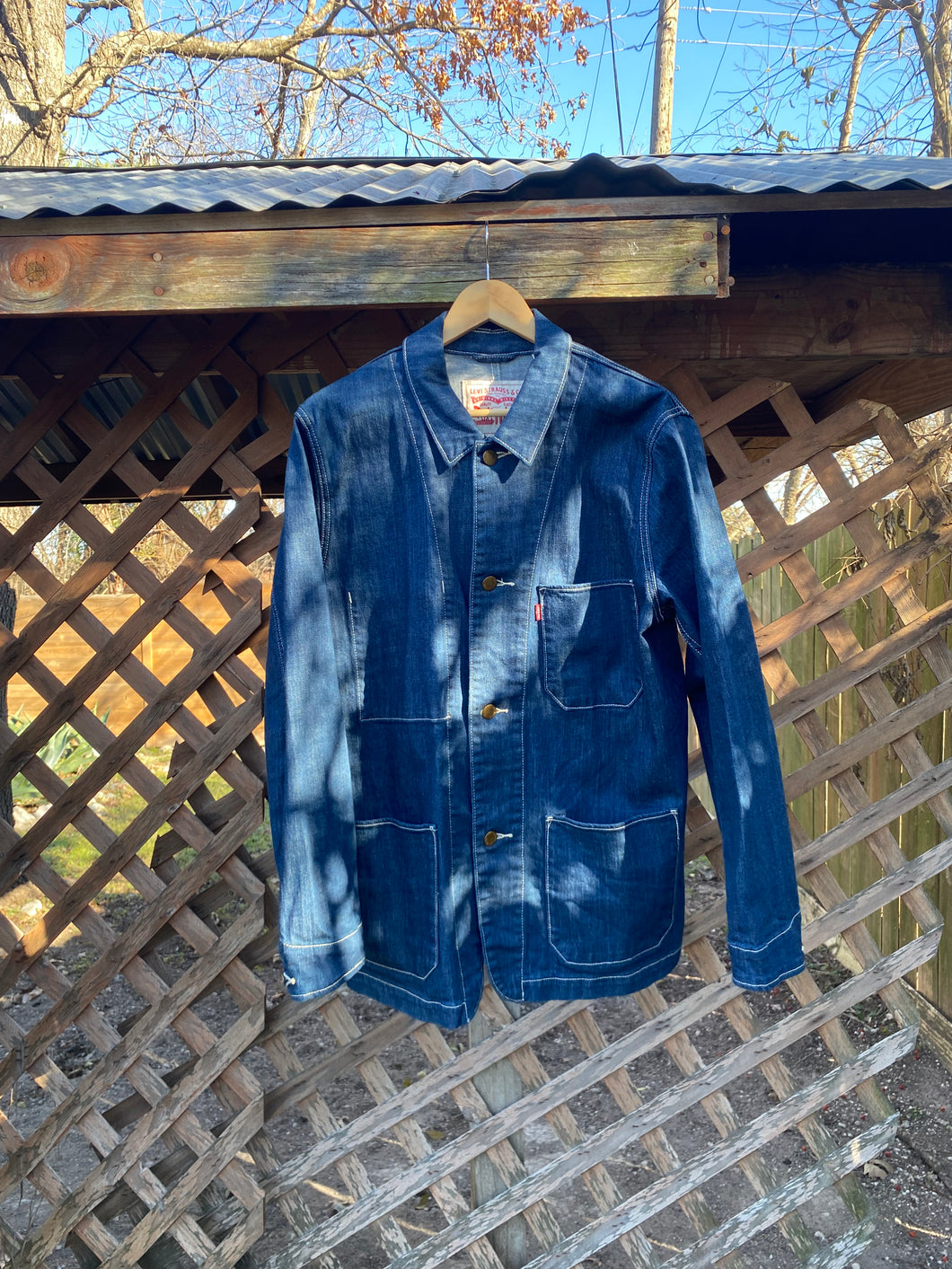 Modern Levi’s denim chore coat