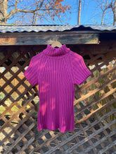 Load image into Gallery viewer, 1990’s magenta turtleneck sweater
