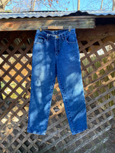 Load image into Gallery viewer, 1990’s medium wash high waisted jeans
