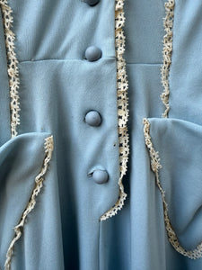 1960’s handmade prairie maxi dress