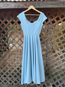 1960’s handmade prairie maxi dress
