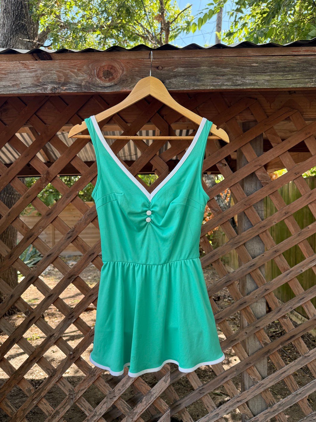 1970’s flirty swim dress