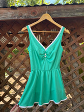 Load image into Gallery viewer, 1970’s flirty swim dress
