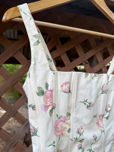 1990’s floral corset top