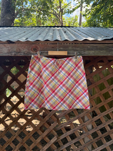 1990’s plaid mini