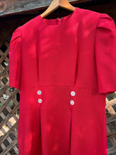 Load image into Gallery viewer, 1980’s puff sleeve dress

