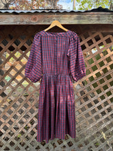 Load image into Gallery viewer, 1970’s gingham midi dress
