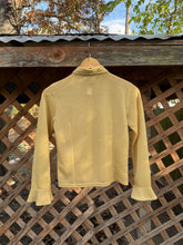 Load image into Gallery viewer, Y2K gold sparkly blouse
