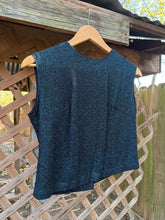 Load image into Gallery viewer, 1970’s sparkle crop top
